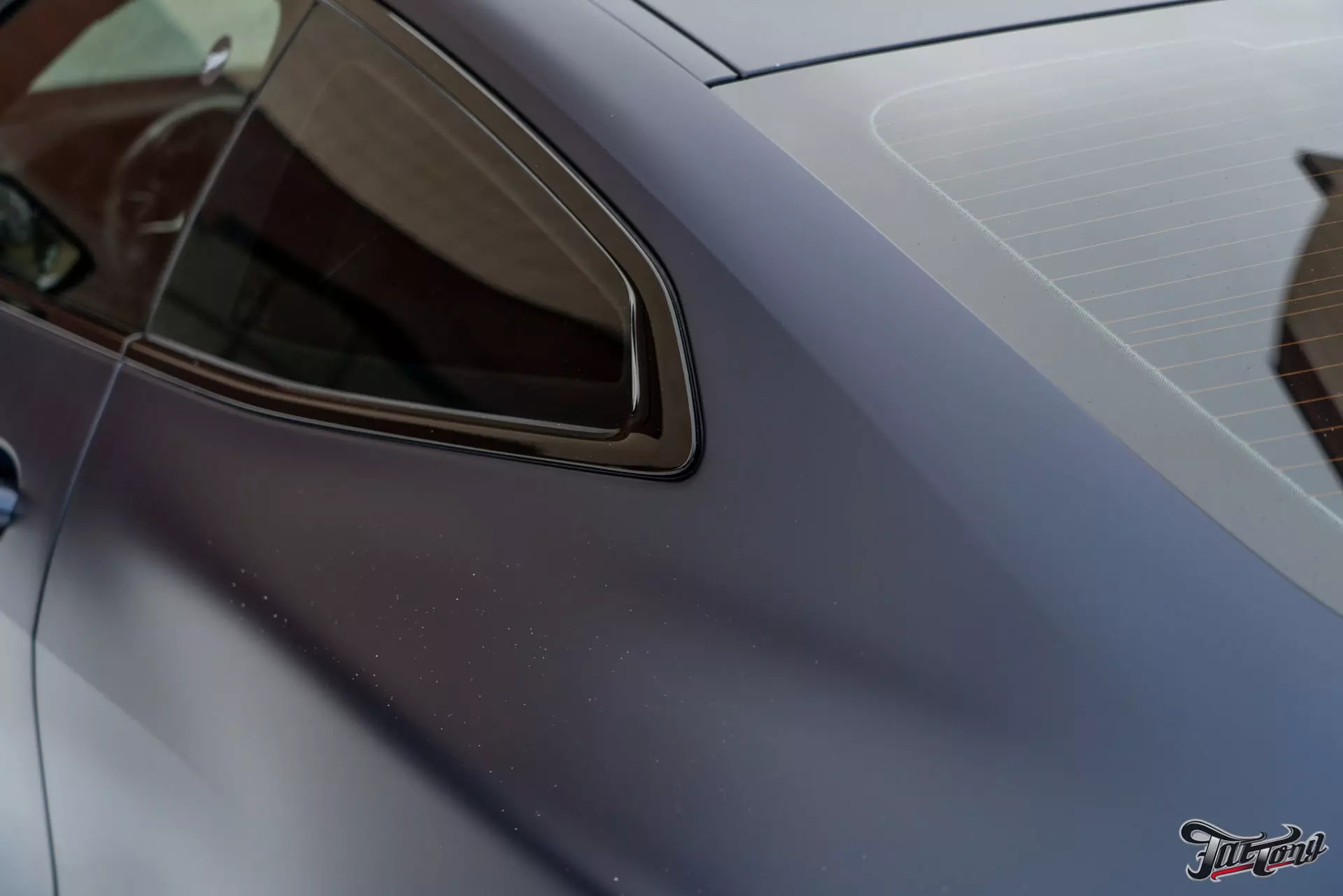 BMW 440i. Оклейка в матовый полиуретан